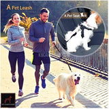 Running with dog leash