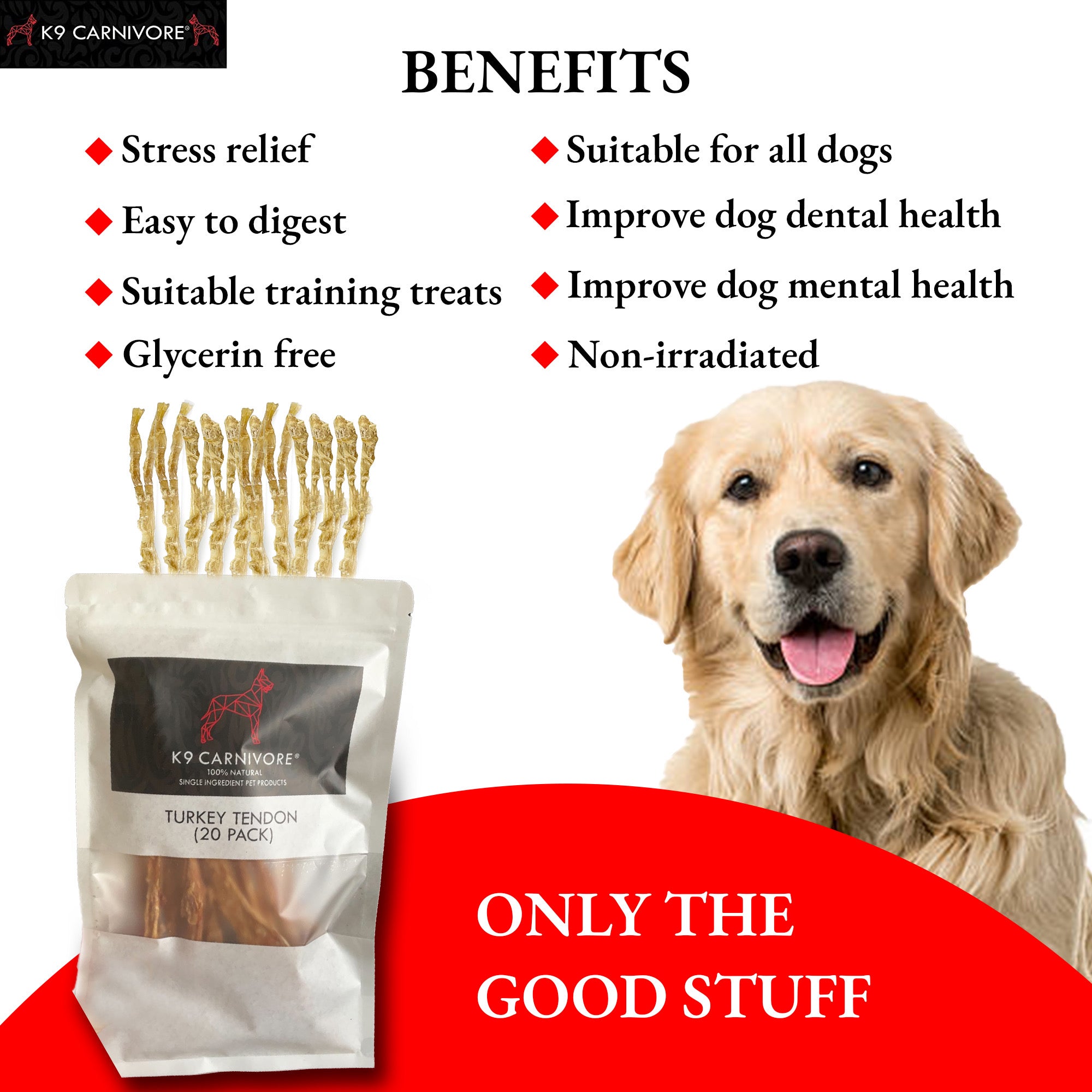 The Power of Natural Dog Treats: Why You Should Switch to Turkey Tendon for Your Dog