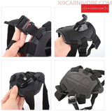 Adjustable harness fits for GoPro dog camera mount by K9Carnivore